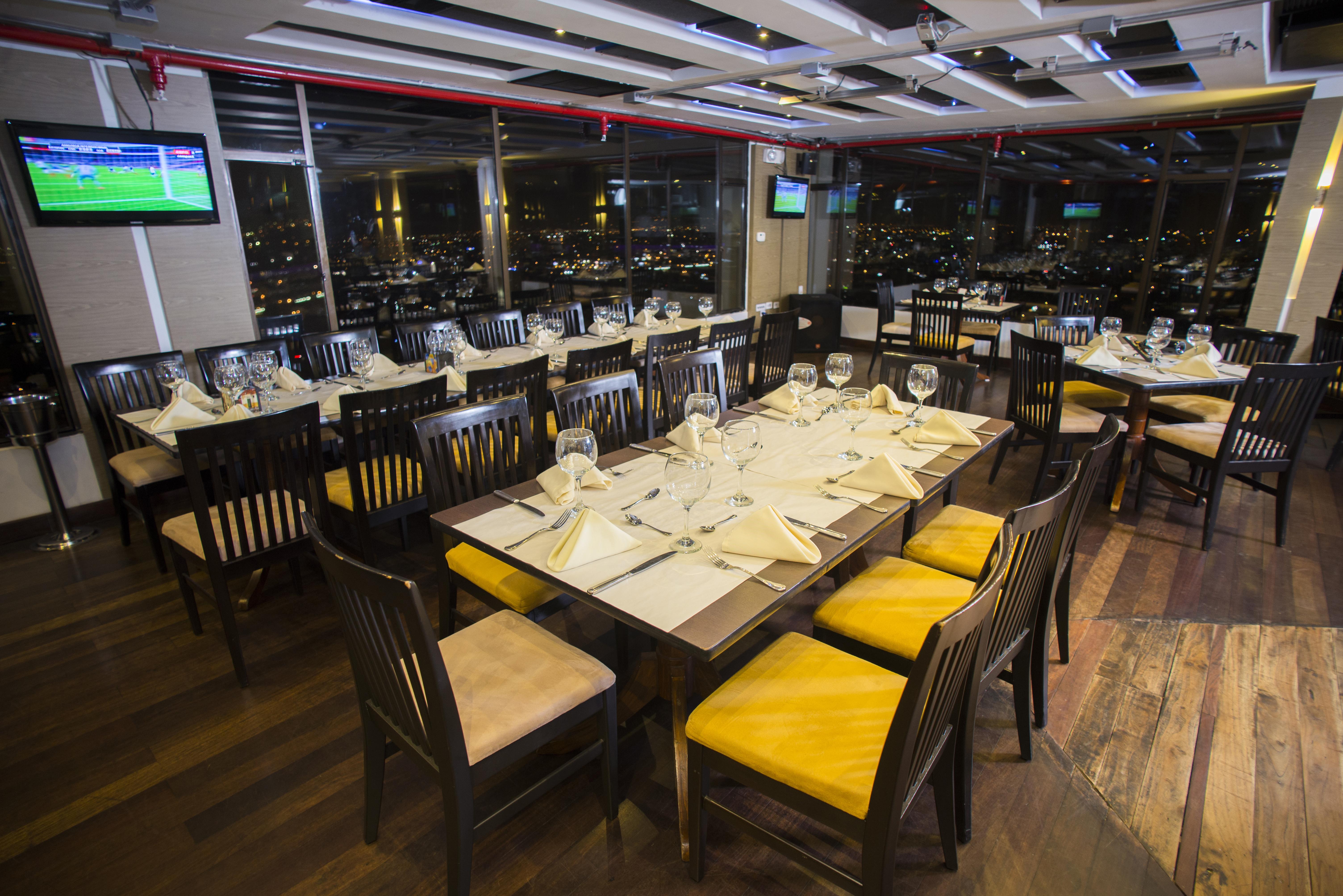 Hotel Barranquilla Plaza Exterior foto The interior of the restaurant